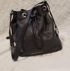 Michael Kors Black w/ Silver Hardware Sholder Bag